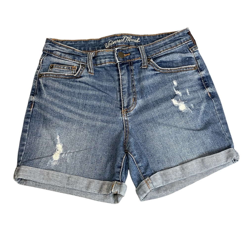 Universal Thread Distressed Blue Jean Shorts